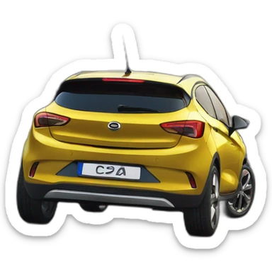 Opel corsa 2019 et ford puma 2023 sticker