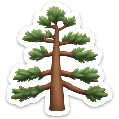 Pink pine sticker
