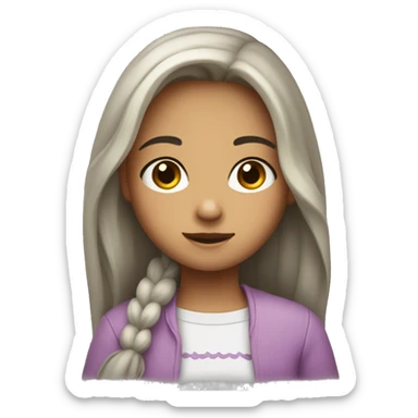 A cute girl called Maria  sticker