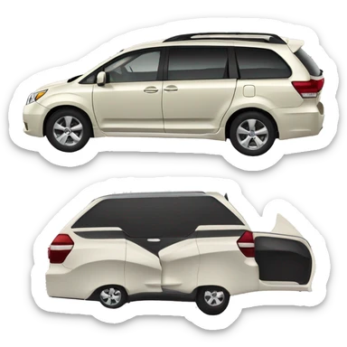 2013 Subaru sienna  sticker