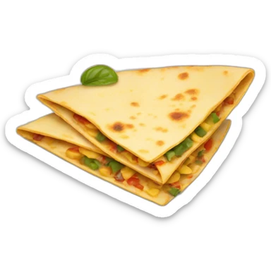 Quesadilla sticker