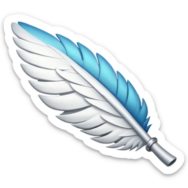 Create a left side wing 🪽 I need exactly like this emoji sticker