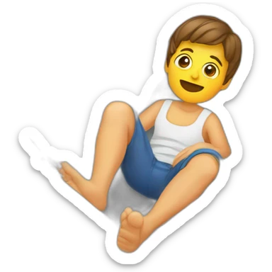 paresseux dans un hamac sticker