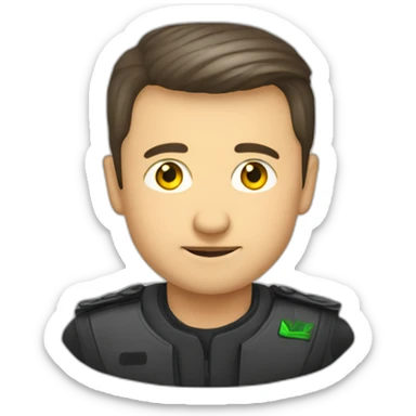 Volodymyr Zelensky sticker