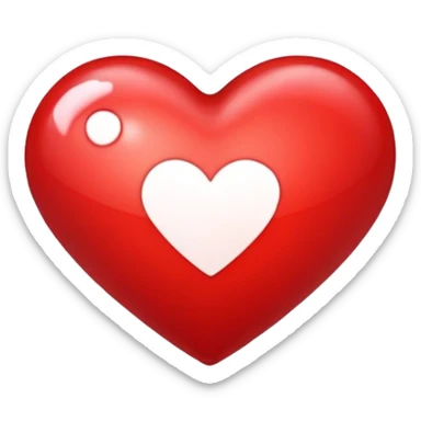 A heart that says I love you in it sticker