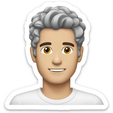 Dylan o’brien grey hair  sticker