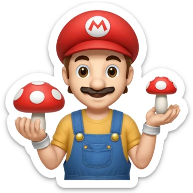 Super mario sticker