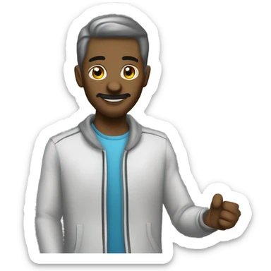 Создай эмоджи шотландской прямоухой кошки расцвета серой табби  sticker