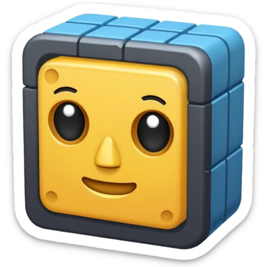 create a tuff block from craft sticker