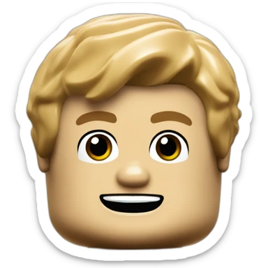 lego minifig sticker