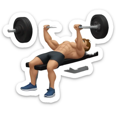 bench press sticker