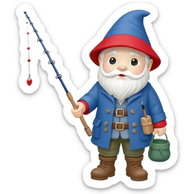 garden gnome sticker