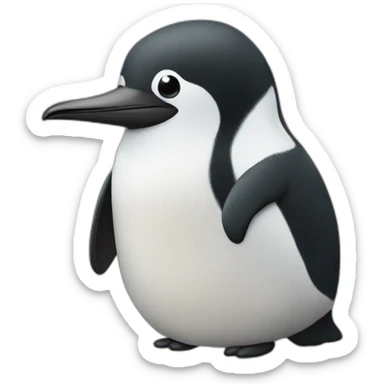 Un pingouin sticker