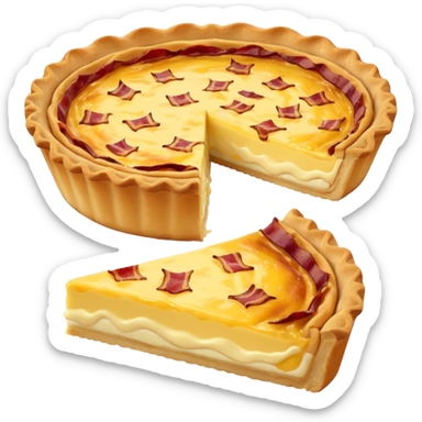 Quiche Lorraine sticker