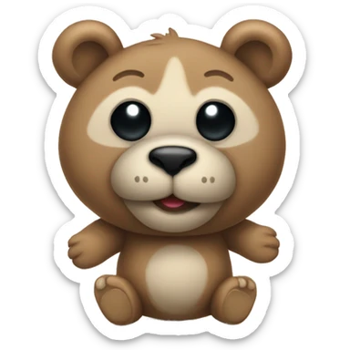 Nounours  sticker