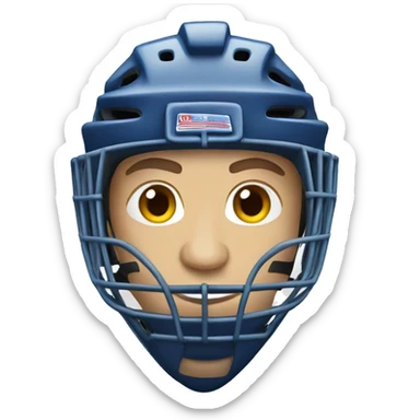 Hockey-goalie sticker