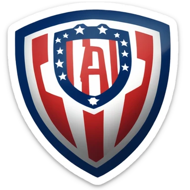 Atlético de Madrid escudo Actual sticker