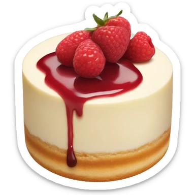 legs on cheesecake  sticker