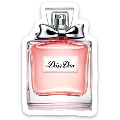 Miss dior perfume  sticker
