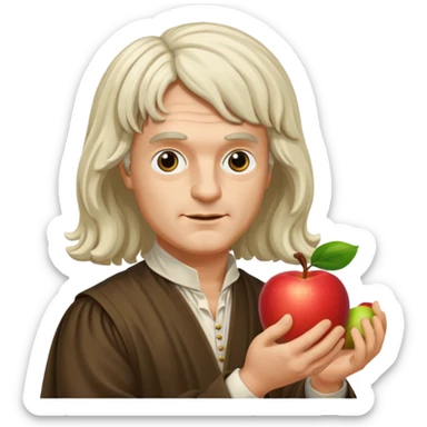 Isaac Newton sticker