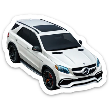 mercedes GLE 63 AMG sticker