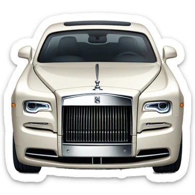 Rolls Royce car sticker