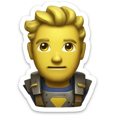 Game “fallout” sticker