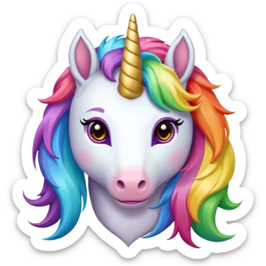 Unicornio magico sticker