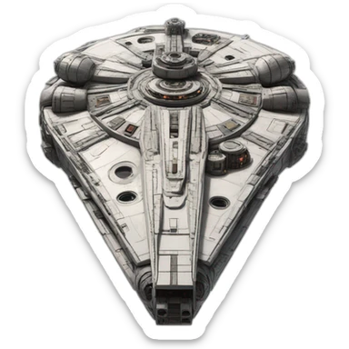 millennium falcon sticker