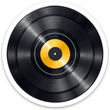 Vinyl Record sticker