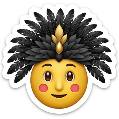 Haz un emogi de un pájaro cóndor sticker