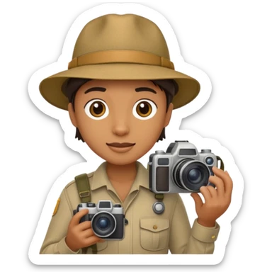 
wildlife photographer sticker