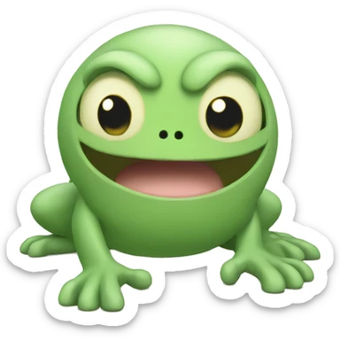 many toed politoed sticker