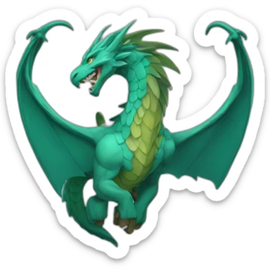 wyvern crest sticker