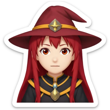Megumin from konosuba sticker
