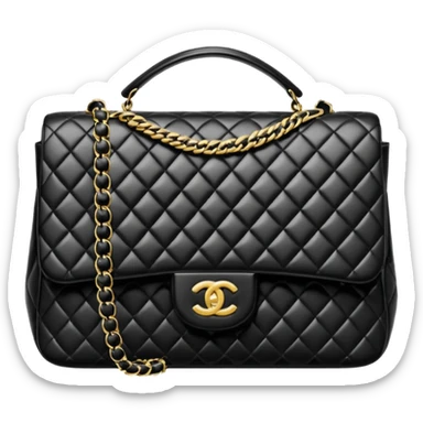 chanel tweed bag sticker