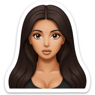 kim kardashian sticker