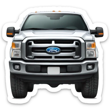 Ford truck lifted sticker