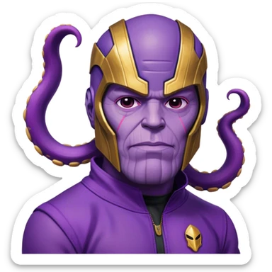 Thanos from squid game sticker