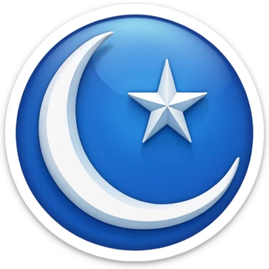 Doğu Türkistan bayrağı sticker