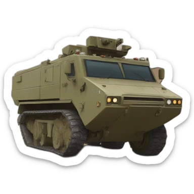 Himars smile  sticker
