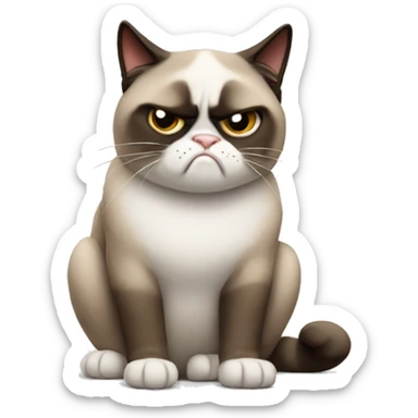 Grumpy Cat sticker