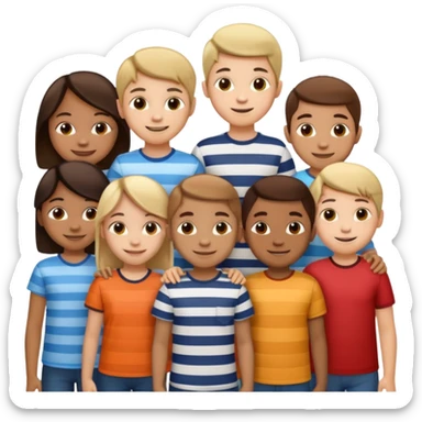 KIDSIN STRIPES sticker