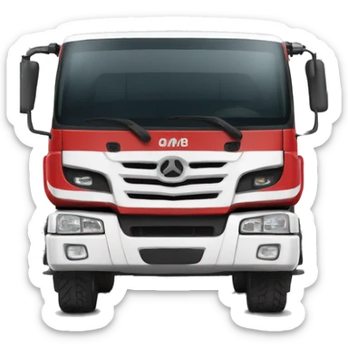 camion pompier ccfm france sticker