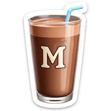 Chocolate Milk with Big M sticker