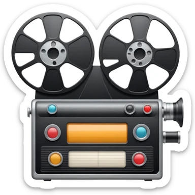 mac os icon physical film 60s recording sticker