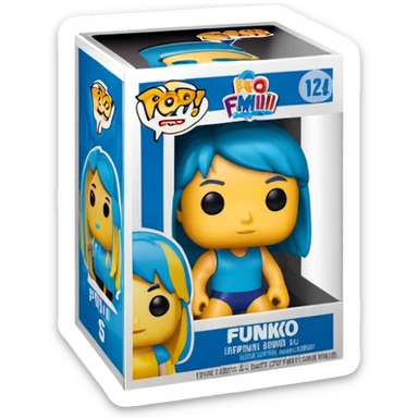 funko pop in box sticker