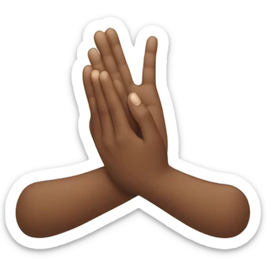 taper les main sticker