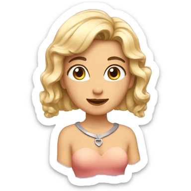 Coeur dans les bras sticker