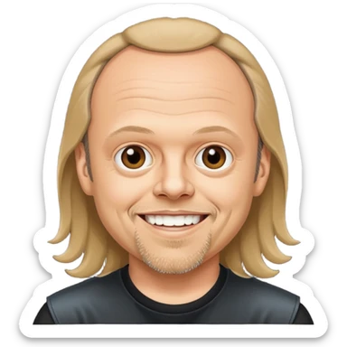 Lars ulrich emoji sticker